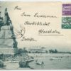 1939 Pärnu resort pictorial cover, Pärnu-Stockholm