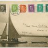 1940 Tallinn pictorial cover with 6s green Päts, Tallinn-Viljandi