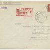 1940 commercial R-letter with 50s Päts, Tallinn-Copenhagen
