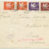 1940 nice franking, Tallinn-Holland