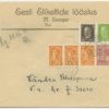 1940 commercial mixed franking, Tartu-Vändra