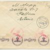 1940 censored R-letter Tallinn-Heidelberg - Image 2