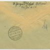 1919 R-letter with 1mk white paper viking ship, Tartu-Berlin - Image 2