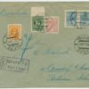 1919 R-letter with multifranking, Tallinn-Bohemia