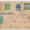 1919 philatelic R-postcard Tallinn-München