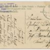 1918 German field post "Landst. Fussart. Batl. (8. A. K.) Stab" FP 678