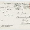 1933 postcard with 12s university observatory stamp, Tallinn-Mainz
