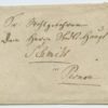 18th century envelope to businessman Schmidt, Pernau/Pärnu - Image 2