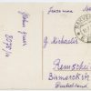 1923 postcard IMPERFORATE 9mk smith, Rakvere-Remscheid, Germany - Image 2