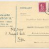 1939 postcard from stamp business Estofil, Tallinn-Helsinki-Riga