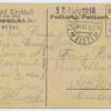 1919 correctly franked postcard Tallinn-Germany - Image 2