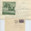 July 1941 war time cover Tallinn-Kehra, Tallinn pictorial paper