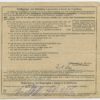 1944 Ostland parcel card w. 3x 50pf stamp, Tallinn Vaksal-Bad Nauheim - Image 2