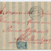 1917 incoming letter Volmar (Valmiera) - Weissenstein (Paide)