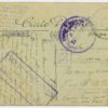 1916 WWI Russian field post from France over French FPO, Mourmelon-le-Grand - Yekaterinburg