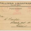 1936  Tallinna Linnapank franking meter, Tallinn local (1)