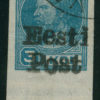 1941 Elva, 3kop peasant, used imperforate