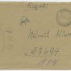 1943 Ostland Panzer-Korps-Nachrichten feldpost Kemmern/Kemeri/Jurmala, Latvia