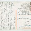 1931 single 5+3s red cross stamp on postcard, Tallinn-Rakvere