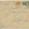 NB! 1919 "Käsikiri" special manuscript/business paper rate 25p, Rakvere-Tallinn (2)