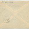 1938 registered cover number 001, SI 20s Päts, Tartu Vaksal-Koeru Ühispank - Image 2