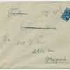 1941 re-directed letter with marking "In Tartu taken from collection box...", Kallaste (?)-Tartu-Otepää - Image 2
