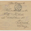 1921 multi-franked R-cover w. red cross and viking ship stamps, Paide - Zürich, Switzerland - Image 2
