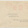 1941 Soviet Estonia bi-lingual franking meter ETK Russia, read about fakes