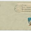 1941 censored commercial cover Eesti Pank, Tallinn-Reichenbach