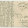 1927 postcard single 12 mk blacksmith Haapsalu-Oulu, Finland