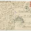 1928 postcard single 12 mk blacksmith postage due Kuressaare-Seinajoki, Finland
