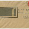 1943 local letter rate 8 Rpf, single franking, Tartu/Dorpat local (2)