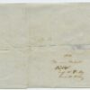 1848 pre-philately letter from Baron Uexküll, Keblas/Kelbaste - Pernov/Pärnu - Image 2