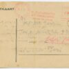 1941 Soviet franking meter 20 kop on postcard, Agriculture Bank, Tallinn - Tori
