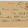 1918 Ob Ost stationery, Weissenstein/Paide - Dettingen