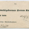 1860 pre-philately letter, postmark WEISSENSTEIN POLUCHENO, from Revel/Tallinn - Image 3