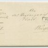 1851 pre-philately cover w. nice seal, Revel/Tallinn - Weissenstein/Paide