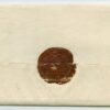 1851 pre-philately cover w. nice seal, Revel/Tallinn - Weissenstein/Paide - Image 2