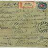 1916 censored R-letter, Revel military censor, Revel/Tallinn - Paris