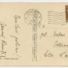 1941 hand painted postcard, stamp without "Ostland" overprint, Tallinn local