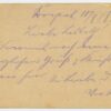 1918 Ob Ost field post card "Feldpoststation Nr. 219" Dorpat/Tartu - Image 2