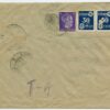 1942 swastika stamps, postage due, Räpina-Tsiistre