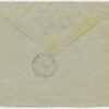 1943 registered Dienstpost letter Fellin/Viljandi - Sudetenland - Image 2