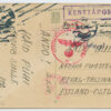 1944 "Finnish Boys" JR 200 field post card to Nõmme, Tallinn, Estonia