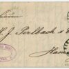 1881 Imperial Russia commercial printed matter 2 kop Reval/Tallinn - Hamburg, Germany