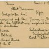 1918 Ob Ost stationery Reval/Tallinn - Leipzig, Germany - Image 2