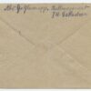 1920 letter from member of "Baltenregiment", Baltic Germans in the War of Independence, Tallinn - Brody (Pförten) in der Niederlausitz - Image 2