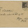 1941 ESSR letter from Latvian nationalised ship "Skaite" (?), Tallinn-Sadam - Riga, Latvian SSR