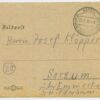 September 1944, German field post Feldlazarett 572, Hapsal/Haapsalu - Sorsum, Hildesheim, Germany
