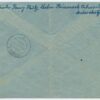 1944 end of German occupation, "no postal connection", R-letter, Leoben, Austria - Jewe/Jõhvi, "Deutches Lager" - Image 2